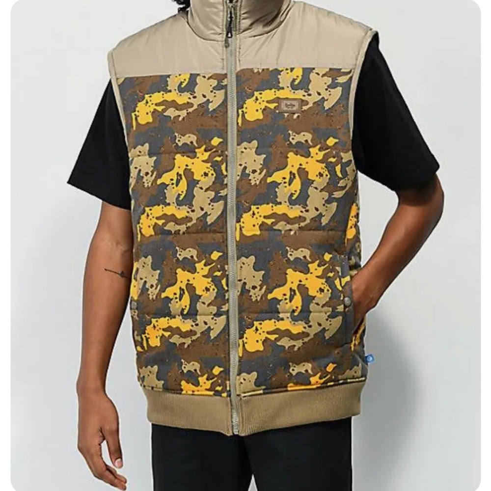 Cookies Brand Camo Print Vest NWT